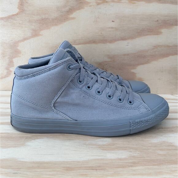 Converse All Star - Chuck Taylor Mid Top - Sneakers - Gray - Men's - 12 -149433F - Picture 2 of 10